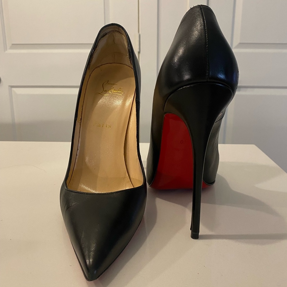 LOUBOUTIN SO KATE SIZE 40 HIGHEST HEEL HEIGHT STILETTOS
